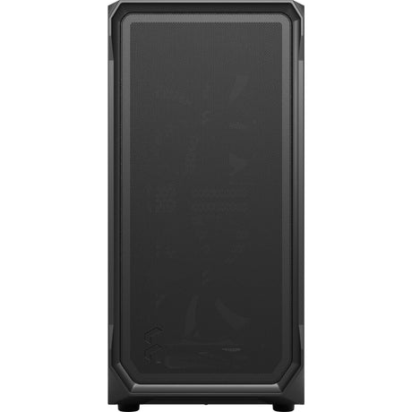 Fractal design focus 2 czarna solidna obudowa midi tower (czarna | 2x USB-A)