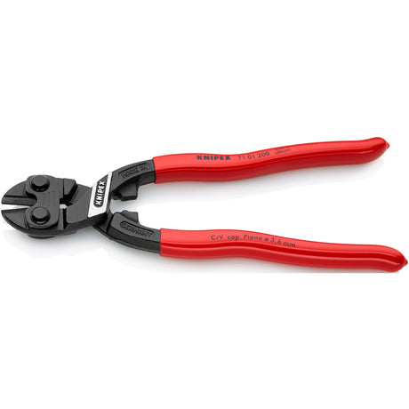 Kompaktowy obcinak do prętów Knipex 200 mm - 7101200