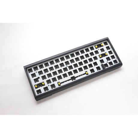 Ducky rzutowany Tinker 65 z qmk przez klawiaturę mechaniczną RGB (czarny, układ USA (QWERTY), 65%, barebone. Diody LED rgb, możliwość wymiany podczas pracy, mocowanie uszczelki)