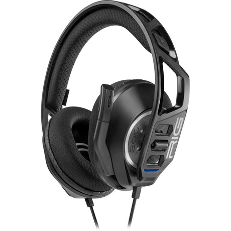 Nauszny zestaw słuchawkowy do gier Nacon rig 300 pro hs (czarny, playstation 4, playstation 5, xbox, nintendo switch, pc)
