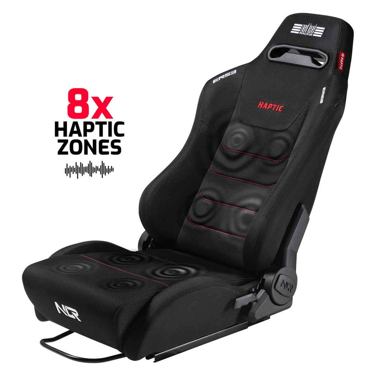 Next level racing ers3 haptic feedback sim racing seat racestoel (zwart)