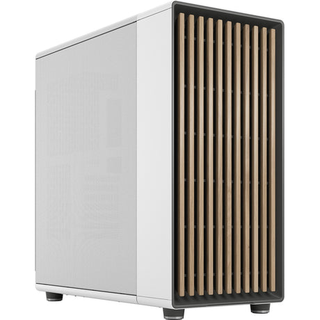 Obudowa Midi Tower o konstrukcji fraktalnej North XL (biały kolor drewna | 2x USB-A | 1x USB-C)