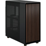 Obudowa North Midi Tower o konstrukcji fraktalnej (kolor czarnego drewna | 2x USB-A | 1x USB-C)