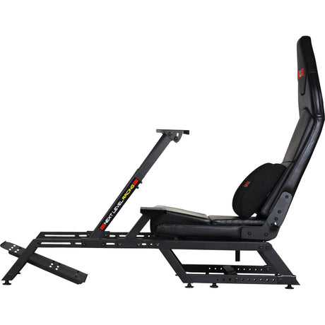 Formuła wyścigowa następnego poziomu f-gt i symulator wyścigów kokpitu symulator gt (czarny (matowy))