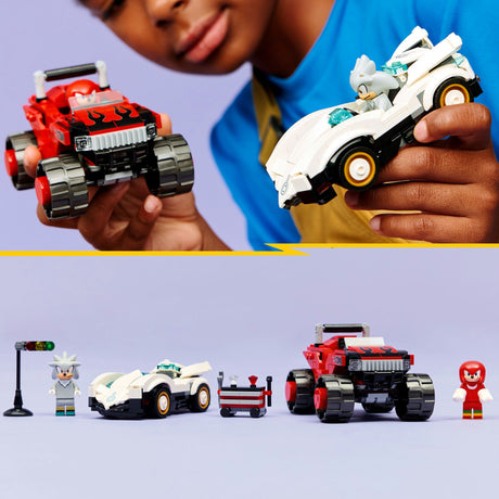 Lego Sonic the Hedgehog 77118 Samochód Silvers kontra Monster Truck Knucklesa