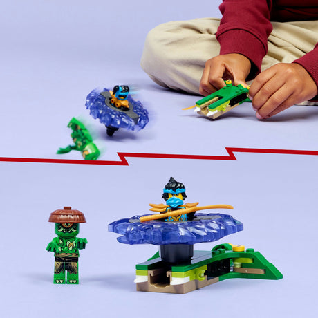 Lego Ninjago 71849 Nya kontra elementarny potworny spinner