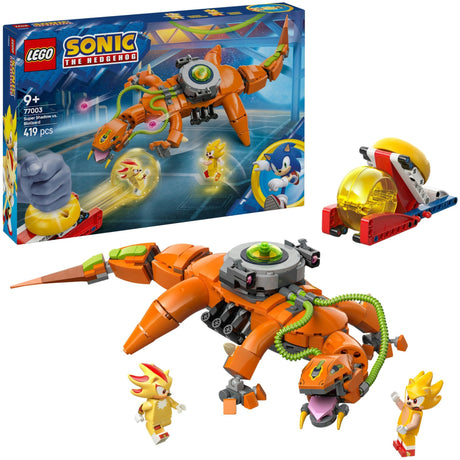 Lego Sonic the Hedgehog 77003 Super Shadow kontra biojaszczurka