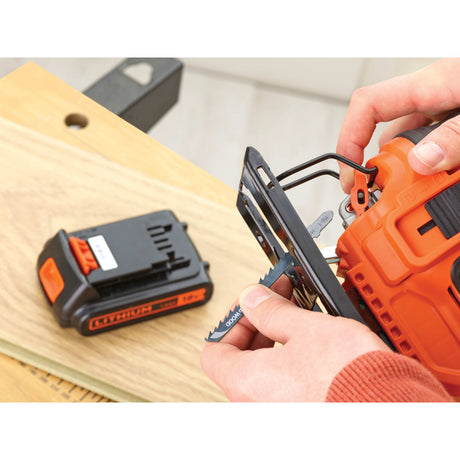 Zestaw wkrętaków Black+decker 18 V + wyrzynarki wahadłowej 18 V (czarno-pomarańczowy)