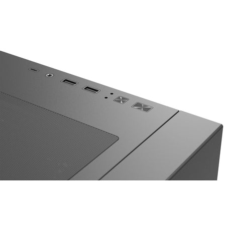 Obudowa midi tower Aerocool b502a (czarna | 2x USB-A | 1x USB-C | RGB)