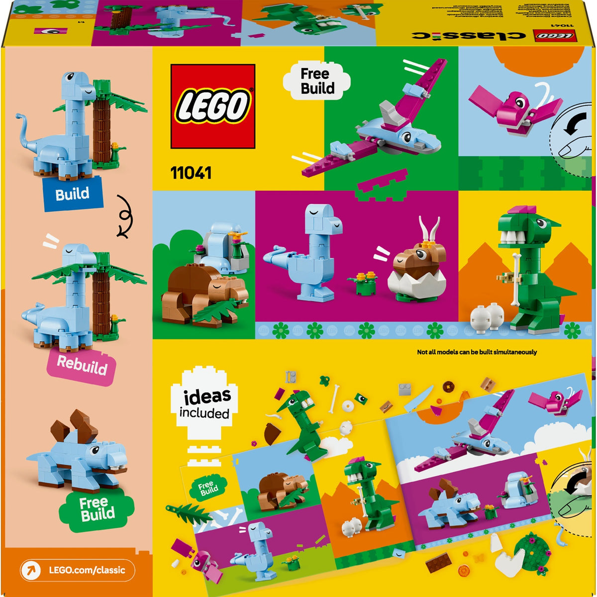 LEGO Classic kreatywne dinozaury - 11041