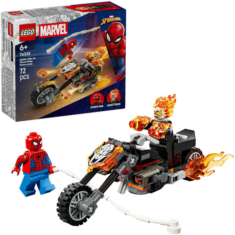 LEGO Super Heroes 76335 Marvel Spider-Man kontra motocykl Ghost Rider