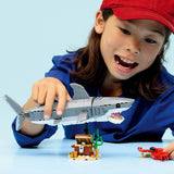 Lego: Dziki rekin ze skrzynią skarbów (31381)