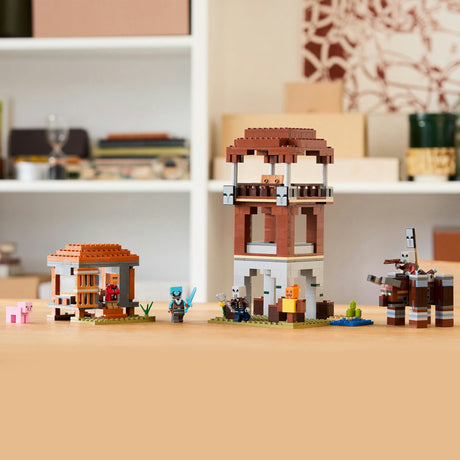 Zestaw Lego Minecraft: Posterunek łupieżców i niszczyciel - 21278