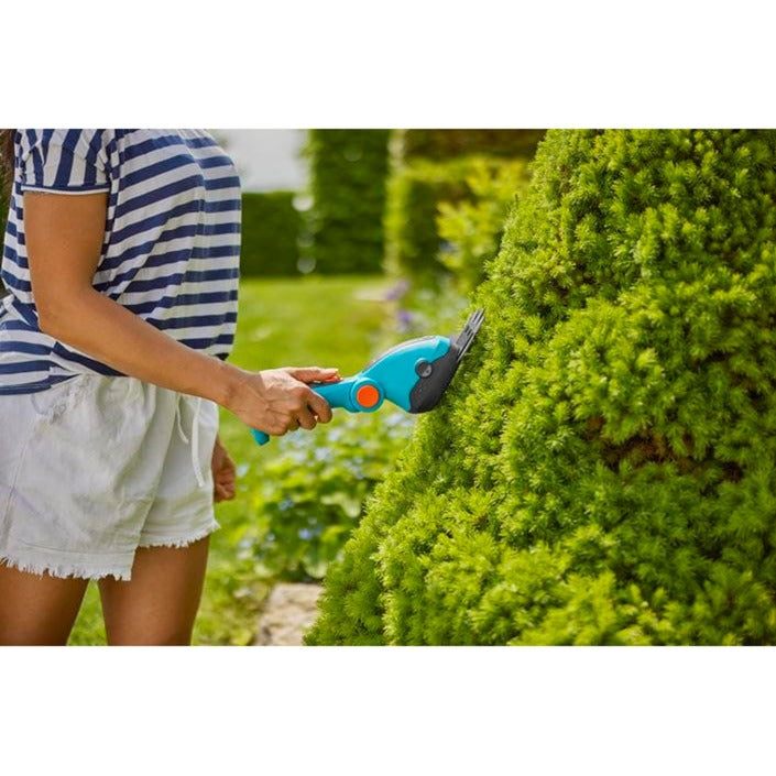 Akumulatorowe nożyce do trawy Gardena Comfortcut li nożyce do trawy (turkusowo-czarne, w tym akumulator litowo-jonowy 3,0ah)