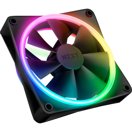 Wentylator obudowy Nzxt f120 rgb duo (czarny, 120 x 120 x 25 mm, pwm, bez kontrolera)