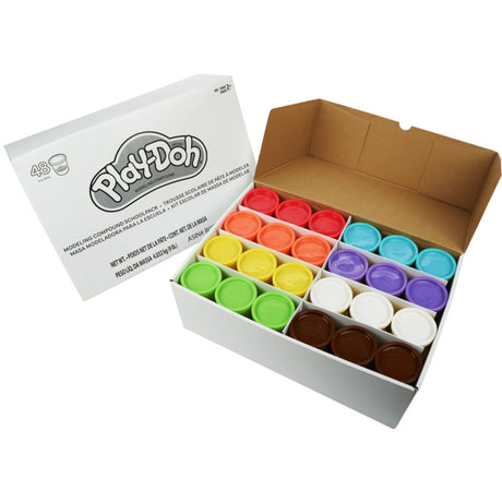 Zestaw gliny do modelowania Play-Doh firmy Hasbro (48 sztuk)
