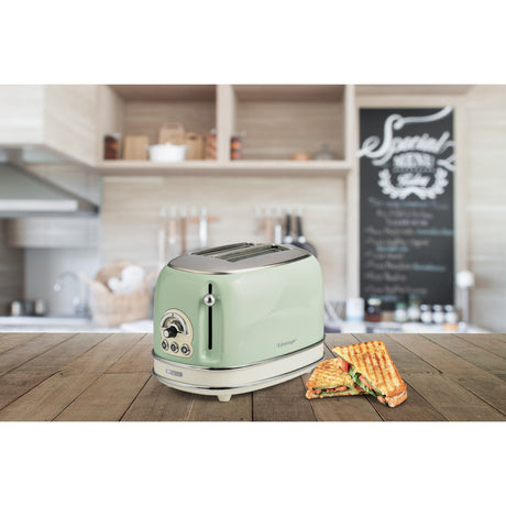 Toster vintage Ariete 0155 14 (jasnozielony)