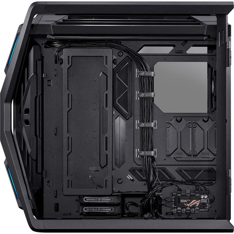 Obudowa Big Tower Asus rog hyperion gr701 (czarna | 4x usb-a | 2x usb-c | rgb | szkło hartowane)