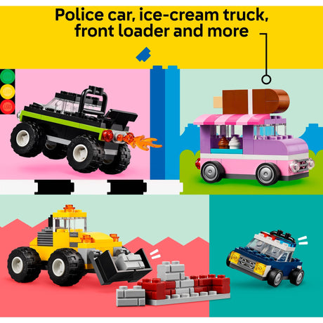 Klasyczne kreatywne pojazdy Lego - 11036