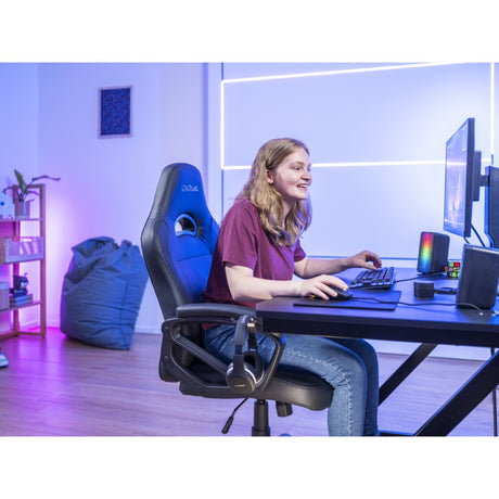 Trust GXT 611 Wezz Illuminated 2.0 Zestaw głośników RGB Głośnik do komputera (czarny, diody LED RGB)