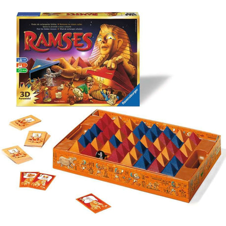 Gra planszowa Ravensburger Ramses (wielojęzyczna, 1–5 graczy, 30 minut, od 7 lat)