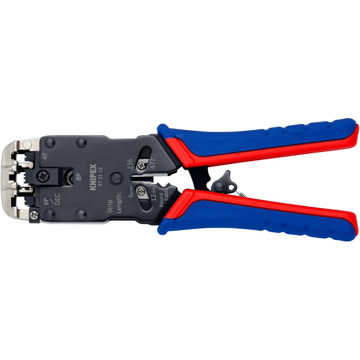 Szczypce do zaciskania wtyczek zachodnich Knipex 975112 - 200mm