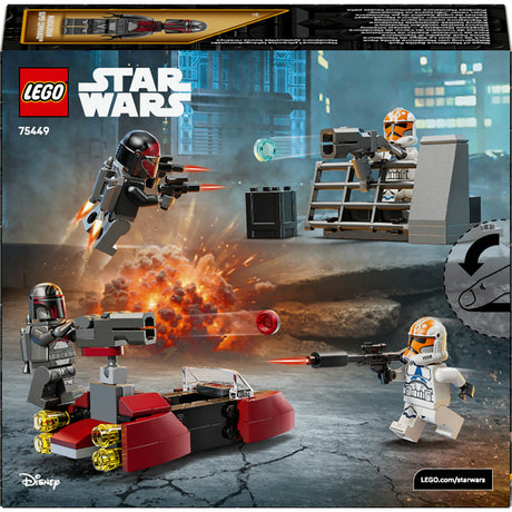 Lego Star Wars Siege of Mandalore Battle Pack - prezent dla chłopców od 6 lat - 75449