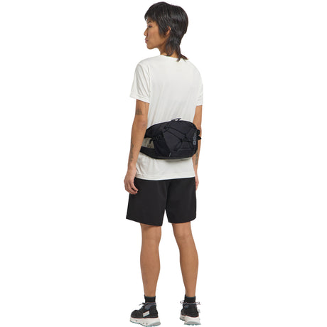 Jack wolfskin velocity hip bag (black, 4 liters)