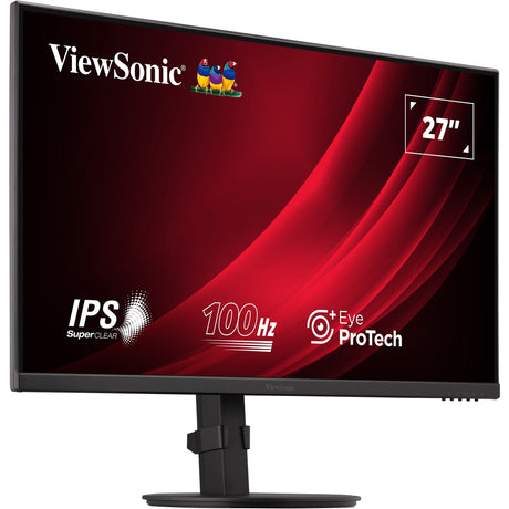 Monitor Viewsonic vg2708a-mhd 27 (czarny, 1x hdmi, 1x display port, vga, dźwięk, 100 hz)