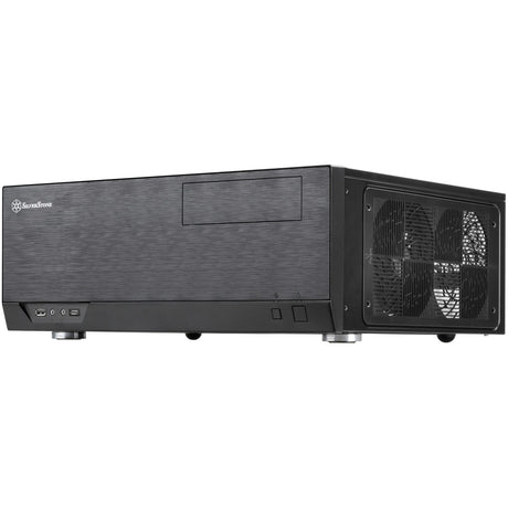 Obudowa Silverstone SST-GD09B-C HTPC (czarna | 1x USB-A | 1x USB-C)