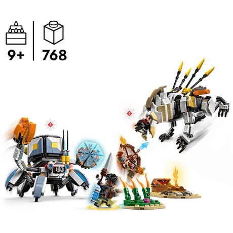 Lego® Horizon Adventures™ Aloy i Varl kontra wędrowiec w muszlach i ząb piły - 77037
