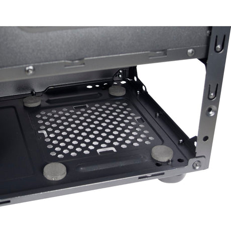 Obudowa midi tower Inter-tech T-11 Televen (czarna | 3x USB-A | okienko)