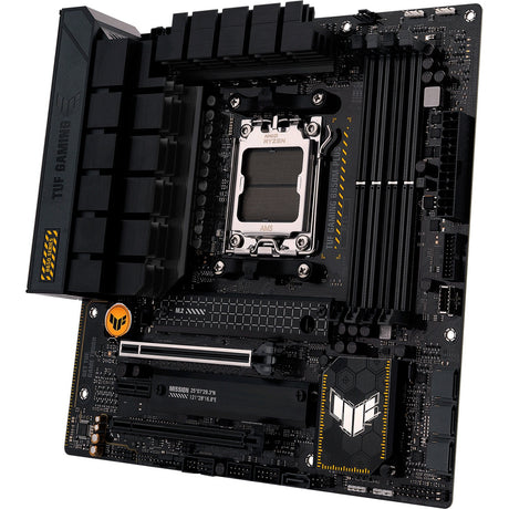 Płyta główna Asus tuf gaming b650m-plus z gniazdem am5 (czarna, raid, 2,5 gb-lan, dźwięk, µatx)