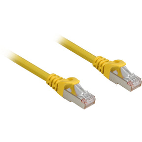 Kabel sieciowy Sharkoon SFTP, RJ-45 kat.6a (żółty, 2 metry, bezhalogenowy)