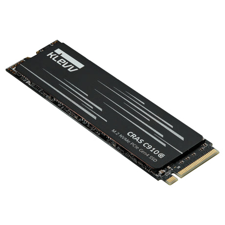 Klevv cras c910g 4 tb ssd (czarny, k04tbm2sp0-10g, pcie gen 4.0 x4, nvme 2.0)