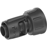 Króciec przyłączeniowy do kranu z systemem mikrokroplowym Gardena 13 mm (1 2 ) – 3 4 króciec gwintowany (ciemnoszary)