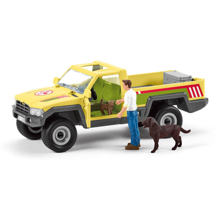 Zestaw figurek Schleich Farm World Wizyta weterynarza na farmie