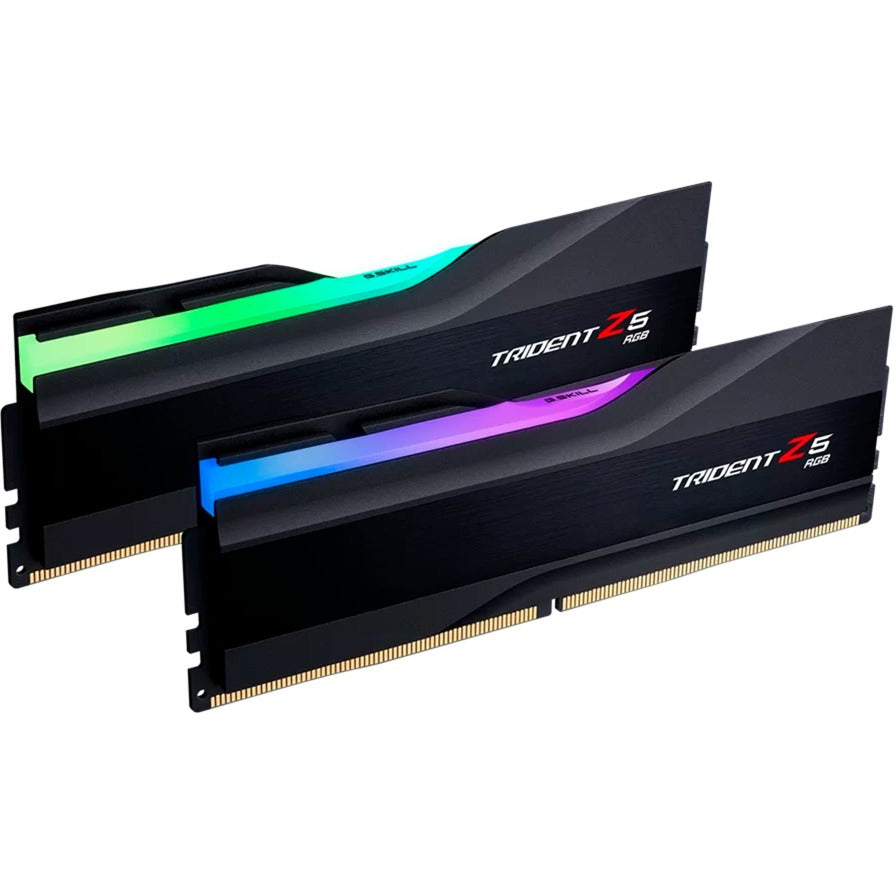 Zestaw G.skill 64 GB DDR5-6000 RAM (czarny, f5-6000j3636f32gx2-tz5rk, trident z5 rgb, xmp)