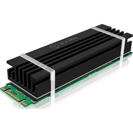 Radiator Icy box ib-m2hs-70 (czarny, obsługuje dysk SSD m.2 2280)