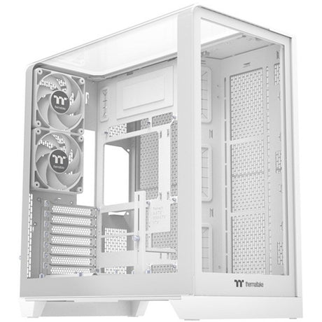 Obudowa Midi Tower Thermaltake View 390 tg Snow (biała | 2x USB-A | 1x USB-C | szkło hartowane)