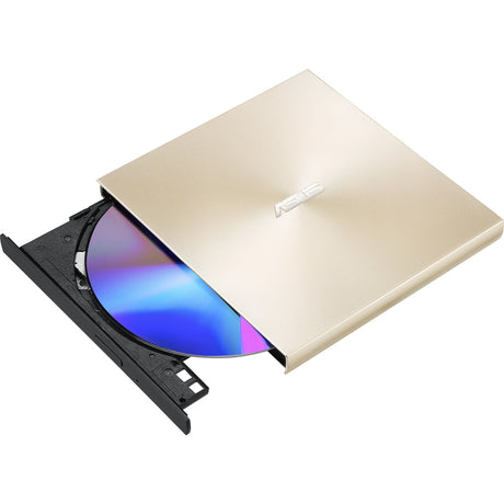 Zewnętrzna nagrywarka DVD Asus ZenDrive U8M (złoto-czarna, interfejs USB-C, M-Disc)