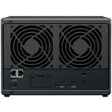 Stacja dyskowa Synology ds1525+ nas (czarna, 2x LAN, USB)
