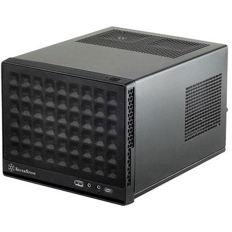 Obudowa mini tower Silverstone sst-sg13b-c (czarna | 1x USB-A | 1x USB-C)