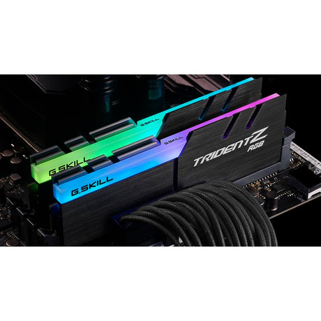 G.skill trident z rgb 16 gb ddr4-3000 (2x 8 gb) RAM (czarny, f4-3000c16d-16gtzr, xmp 2.0)
