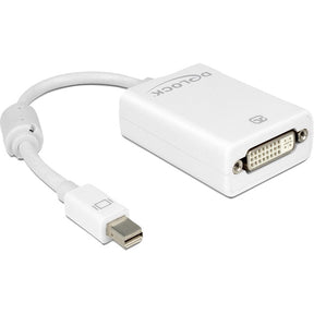 Delock adapter mini displayport -> dvi-i (biały)