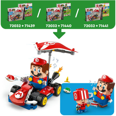 LEGO Super Mario 72032 Standardowy gokart Mario Kart