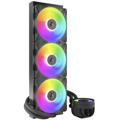 Chłodzenie wodne Arctic Liquid Freezer III Pro 420 A-RGB (czarne, 4-pinowe złącze wentylatora PWM)