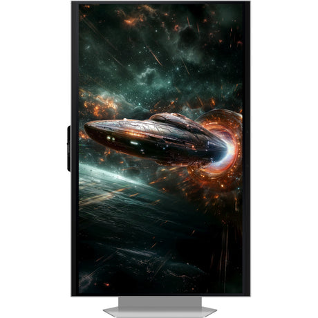 Monitor do gier Samsung Odyssey 3D G90XF 27 4K UHD (srebrny, 2x HDMI, DisplayPort, 2x USB-A, USB-B, 165 Hz)