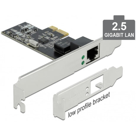 Delock Karta PCI Express x1 do adaptera sieciowego 1x 2,5 GB LAN