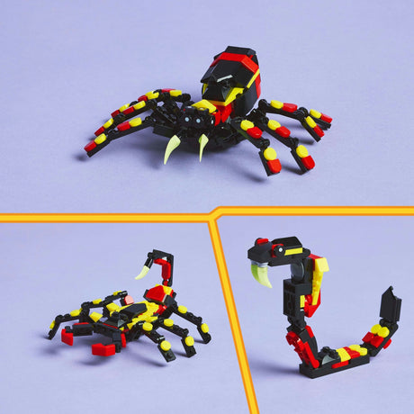 Lego Creator 3w1 dzikie zwierzęta: ekscytujący pająk - 31159